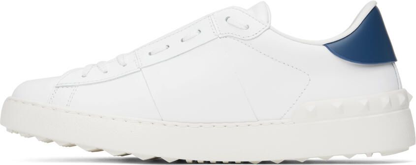 Valentino Garavani White Open 'VLTN' Sneakers - Picture 3