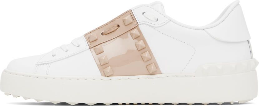 Valentino Garavani White Rockstud Untitled Sneakers - Picture 3