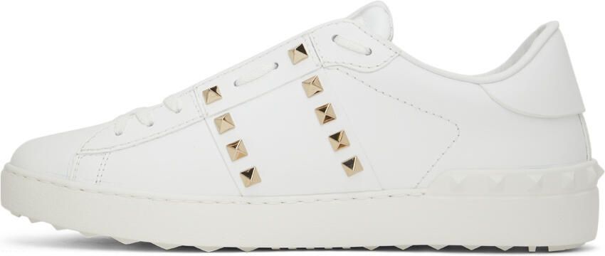 Valentino Garavani White Rockstud Untitled Sneakers - Picture 4