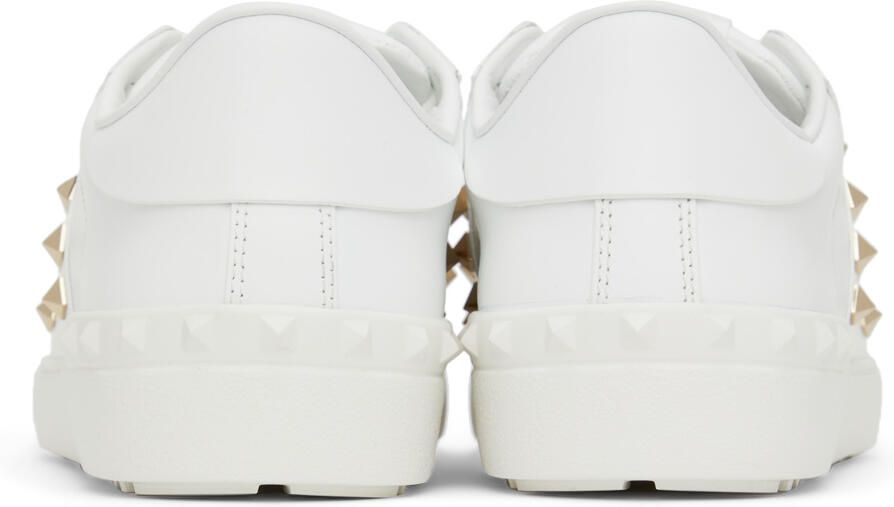 Valentino Garavani White Rockstud Untitled Sneakers - Picture 2