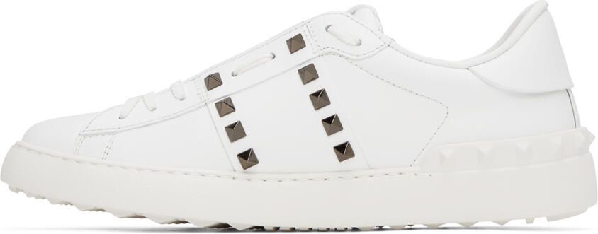 Valentino Garavani White Rockstud Untitled Sneakers - Picture 3