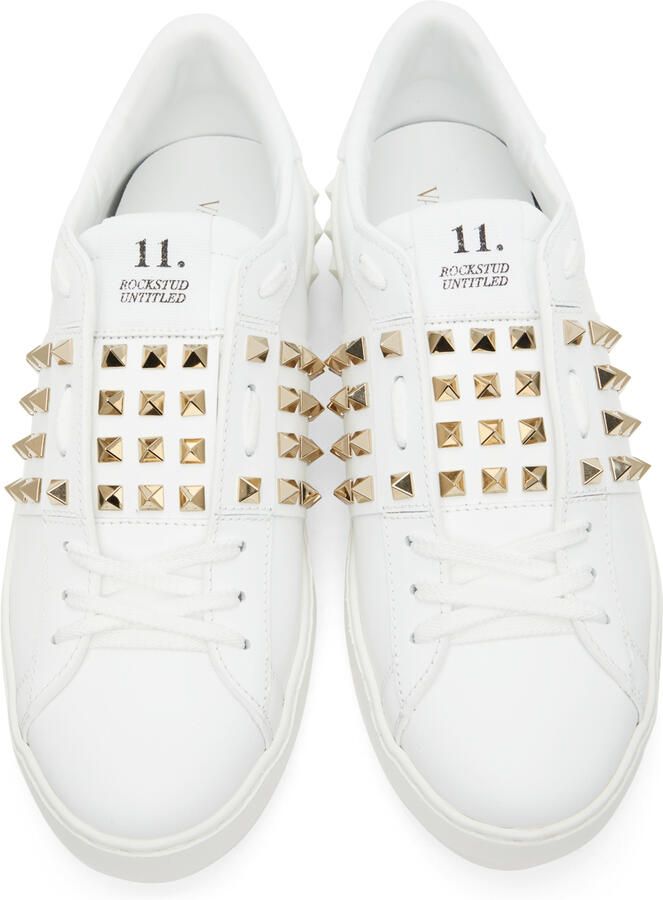 Valentino Garavani White Untitled Open Sneakers