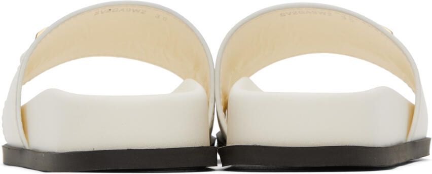 Valentino Garavani White VLogo Slides