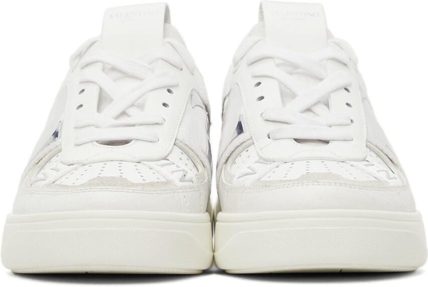 Valentino Garavani White 'VLTN' Band Low Sneakers - Picture 3