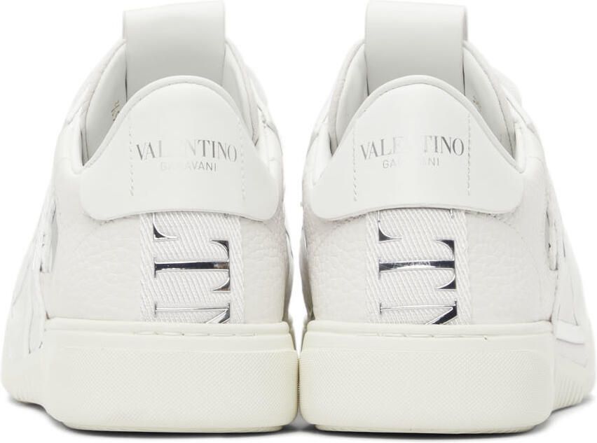 Valentino Garavani White 'VLTN' Band Low Sneakers - Picture 2