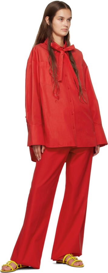 Valentino Garavani Yellow Rockstud Slides - Picture 2