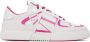 Valentino Garavani White & Pink 'VL7N' Sneakers - Thumbnail 1