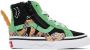 Vans Baby Black & Green Snake Sk8-Hi Sneakers - Thumbnail 1
