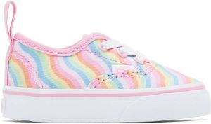 Vans Baby Multicolor Wavy Rainbow Authentic Sneakers