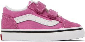 Vans Baby Pink Old Skool V Sneakers