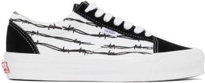 Vans Black & White Vault Barbed Wire Old Skool Sneakers