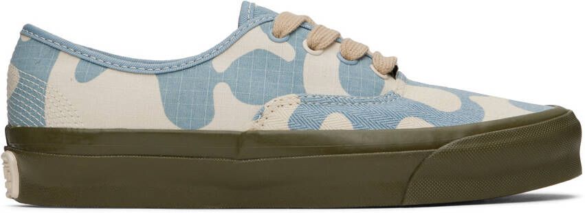 radium Omgeving Landschap Vans Off-White & Blue OG Style 50 Sneakers - Dressed.com
