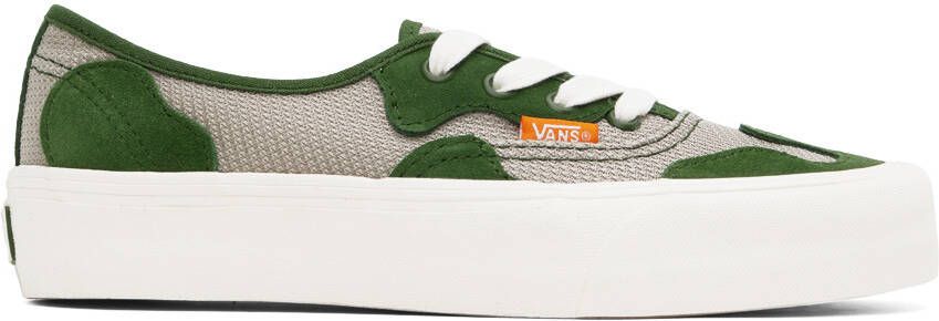 Vans Green & Beige Authentic VR3 Sneakers