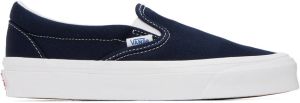 Vans Navy Vault OG Classic Slip On Sneakers