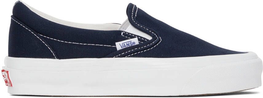 Vans Navy Vault OG Classic Slip On Sneakers