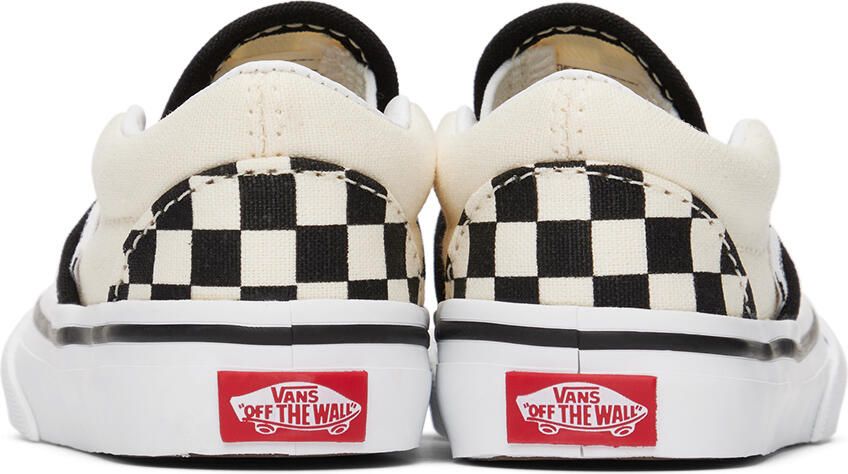 Vans Baby Black & Off-White Classic Slip-On Sneakers