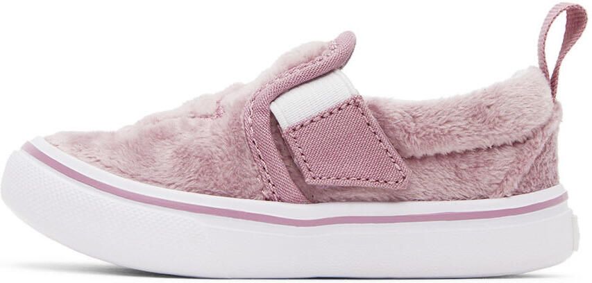 Vans Baby Pink ComfyCush Slip Sneakers - Picture 3