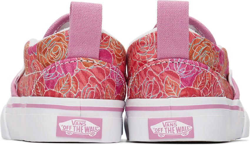 Vans Baby Pink Slip-On V Sneakers