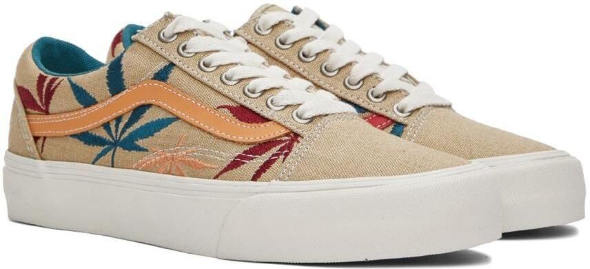 Vans Beige Old Skool VR3 LX Low Sneakers - Picture 2