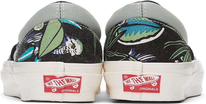 Vans Black Parrot OG Classic Slip-On LX Sneakers - Picture 2