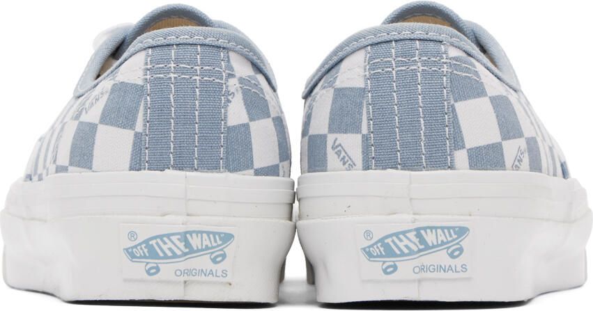 Vans Blue & White OG Authentic LX Sneakers
