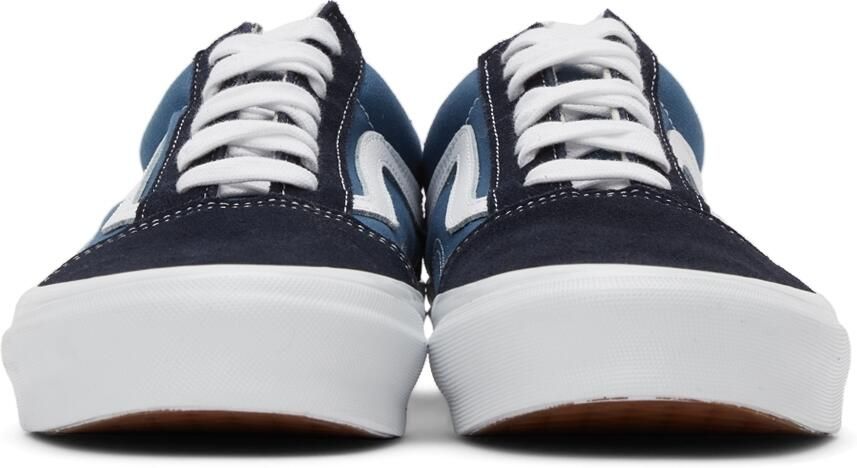 Vans Navy & Blue Old Skool Sneakers - Picture 10