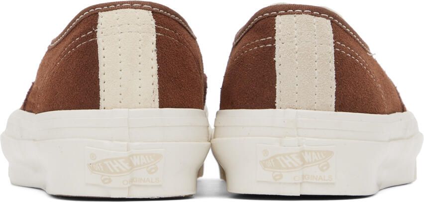 Vans Brown OG Authentic LX Sneakers
