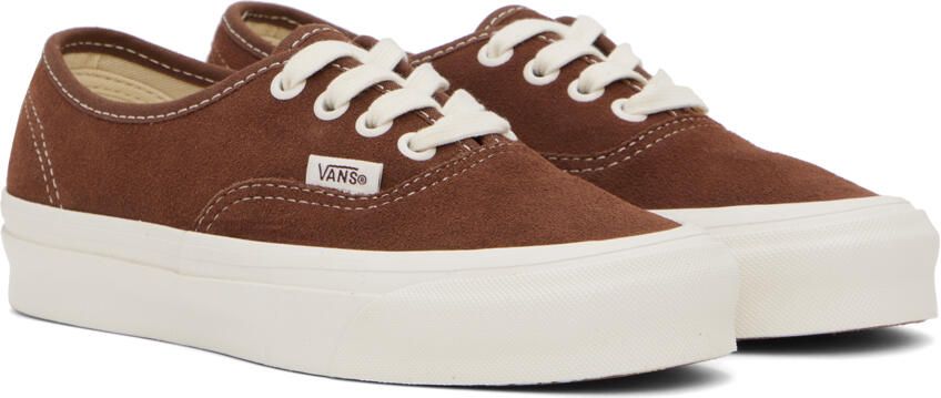 Vans Brown OG Authentic LX Sneakers - Picture 2