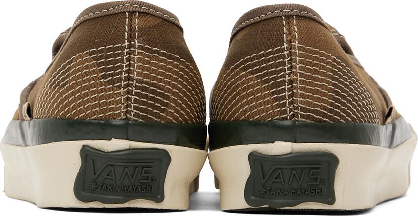 Vans Brown Taka Hayashi Edition Style 48 LX Sneakers - Picture 2