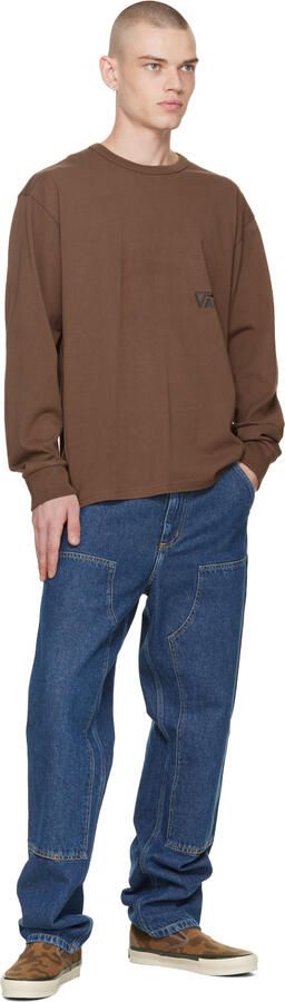 Vans Brown Taka Hayashi Edition Style 48 LX Sneakers - Picture 6