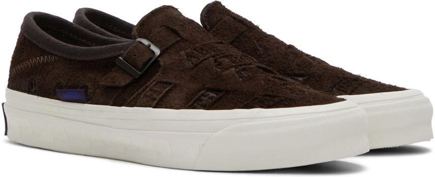 Vans Brown Taka Hayashi Edition UA TH Style 47 Huarache LX Sneakers - Picture 2