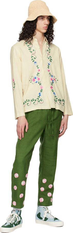 Vans Green & Blue Sk8-Hi WP VR3 LX Sneakers - Picture 4