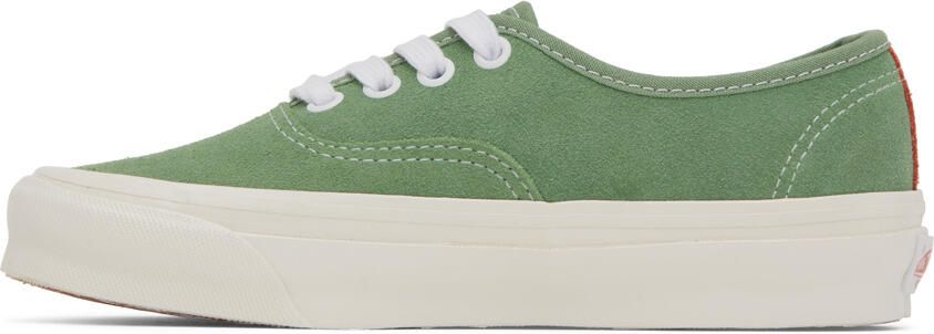 Vans Green OG Authentic LX Sneakers - Picture 3