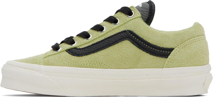 Vans Green OG Style 36 LX Sneakers - Picture 3