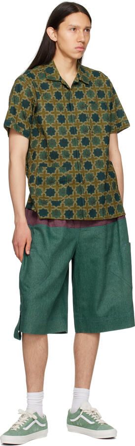 Vans Green OG Style 36 LX Sneakers - Picture 6