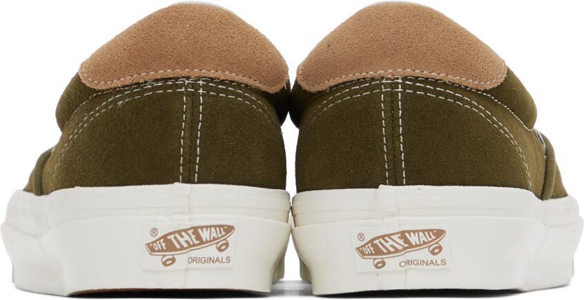 Vans Khaki OG Slip-On 59 LX Sneakers - Picture 5