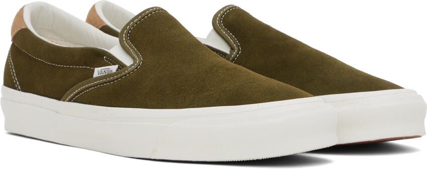 Vans Khaki OG Slip-On 59 LX Sneakers
