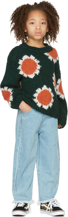 Vans Kids Black & Gold Leopard Old Skool Big Kids Sneakers - Picture 4