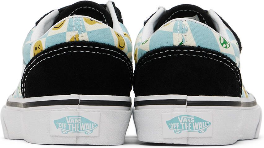 Vans Kids Black Old Skool V Little Kids Sneakers