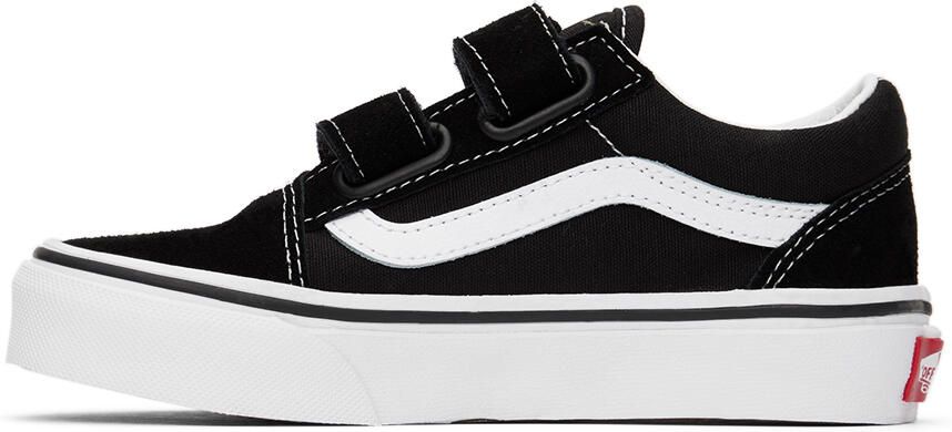 Vans Kids Black Old Skool V Little Kids Sneakers - Picture 3