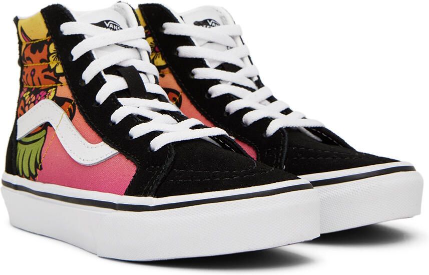 Vans Kids Black Sk8-Hi Zip Little Kids Sneakers - Picture 2