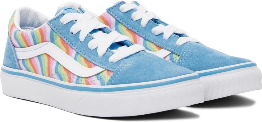 Vans Kids Blue Old Skool Sneakers - Picture 2