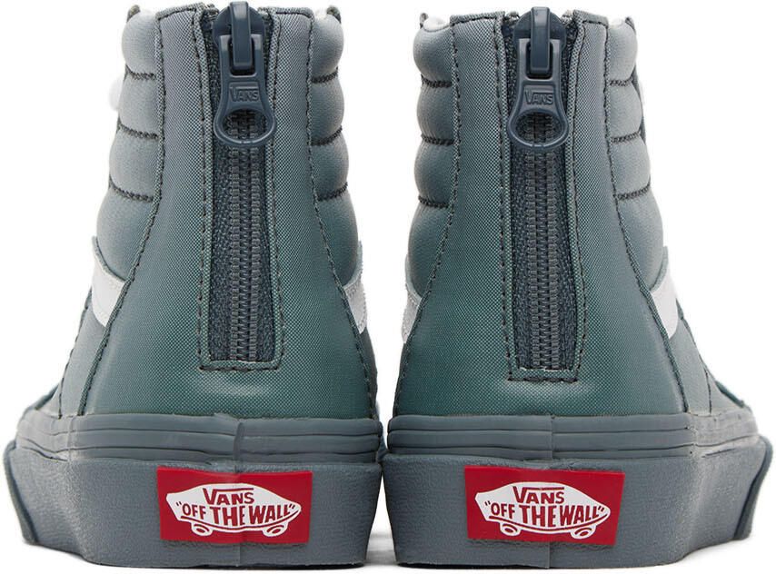 Vans Kids Gray Sk8-Hi Zip Little Kids Sneakers