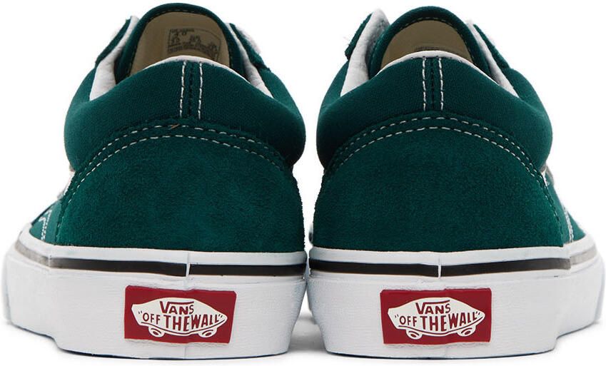 Vans Kids Green Old Skool Big Kids Sneakers