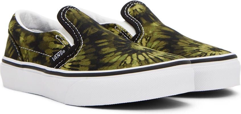 Vans Kids Multicolor Classic Slip-On Little Kids Sneakers - Picture 5