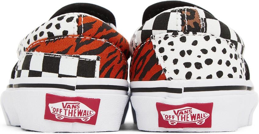 Vans Kids Multicolor Classic Slip-On Little Kids Sneakers - Picture 3