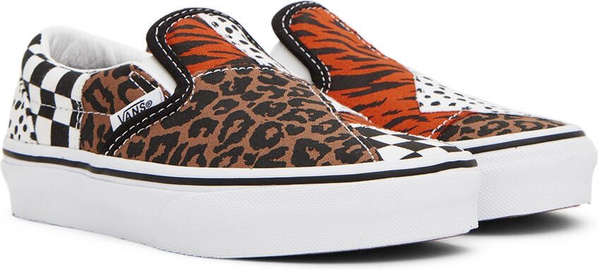 Vans Kids Multicolor Classic Slip-On Little Kids Sneakers - Picture 7