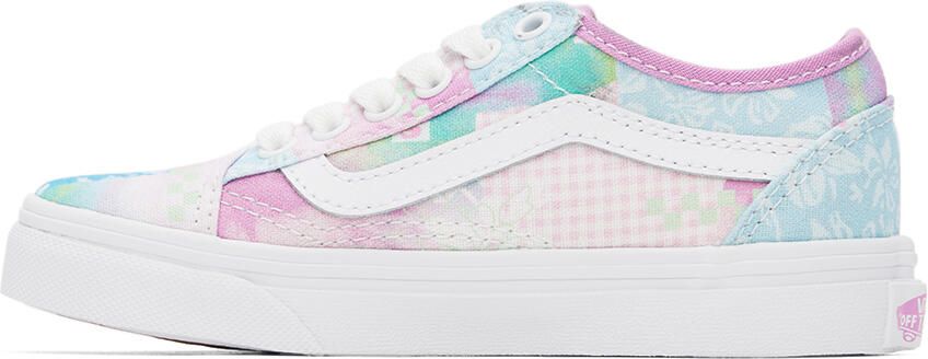 Vans Kids Multicolor Old Skool Tape Little Kids Sneakers - Picture 3