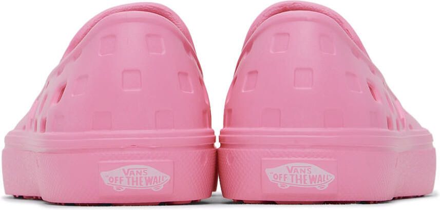 Vans Kids Pink Slip-On TRK Little Kids Sneakers - Picture 2