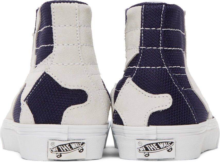 Vans Navy & Off-White Sk8-Hi WP VR3 LX Sneakers